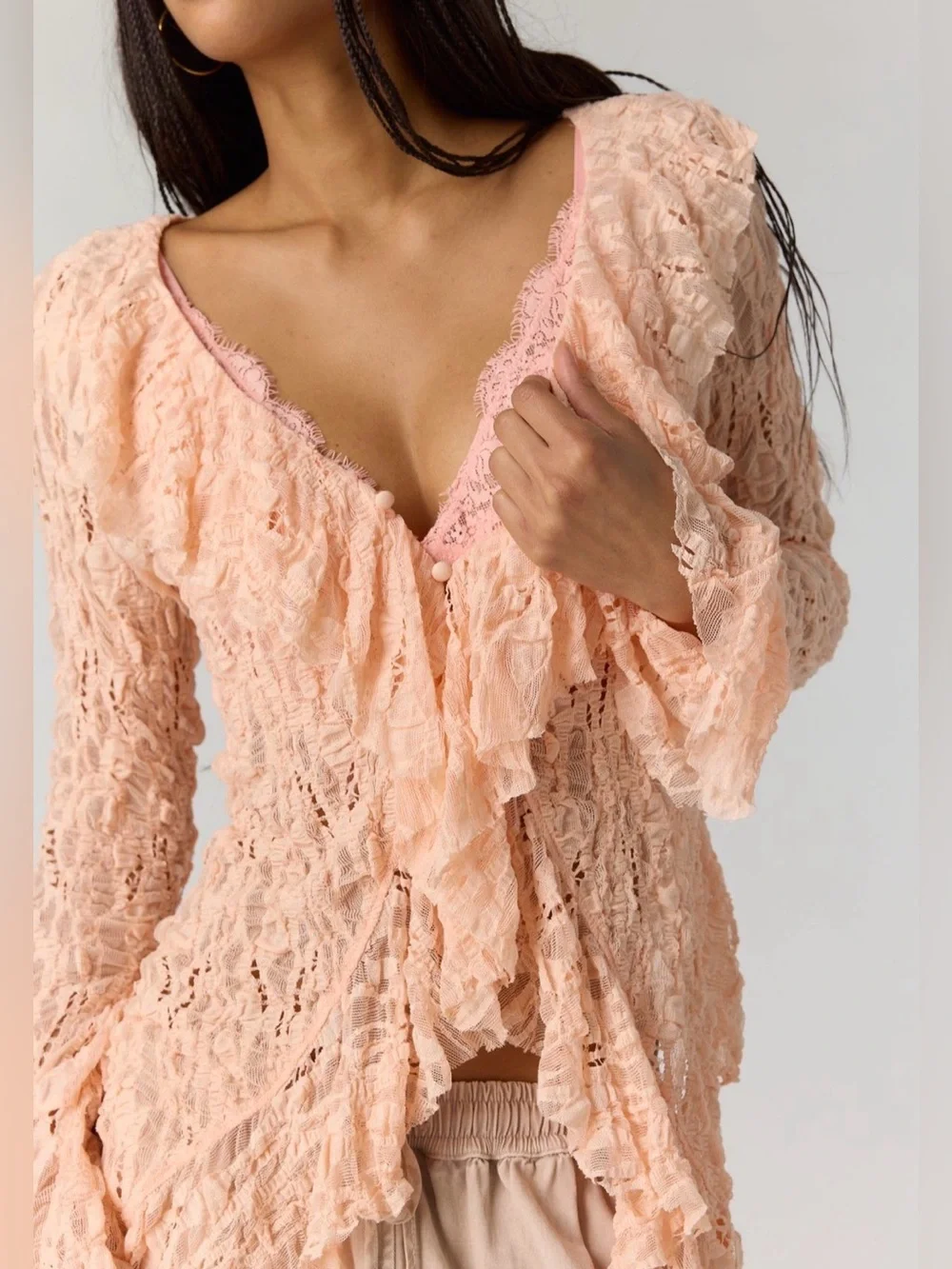 Free People Laney Cardi